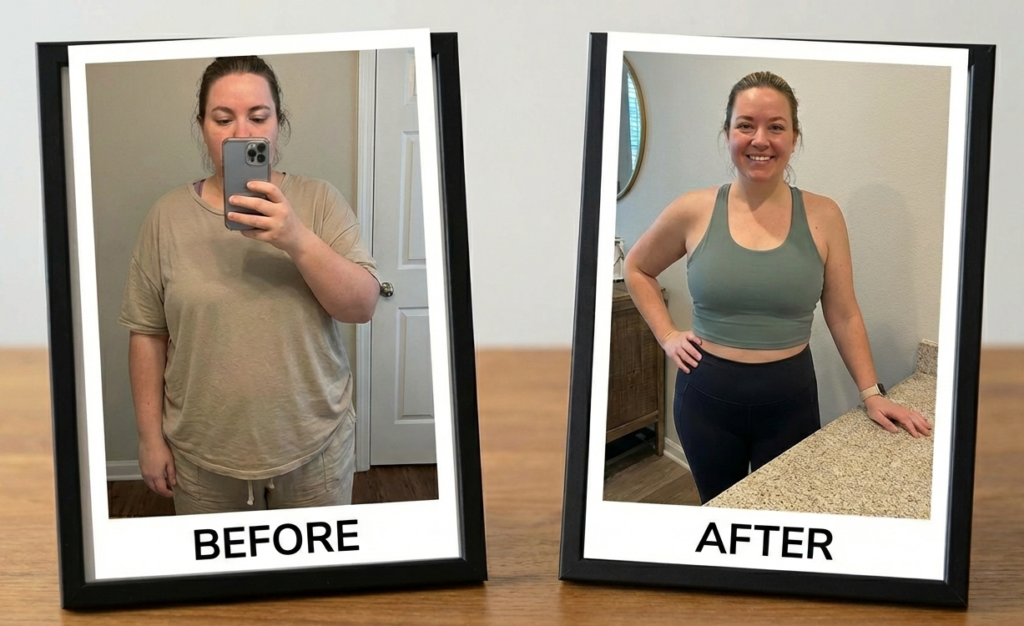 Transformation from before to after